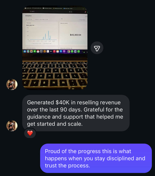 Customer photo