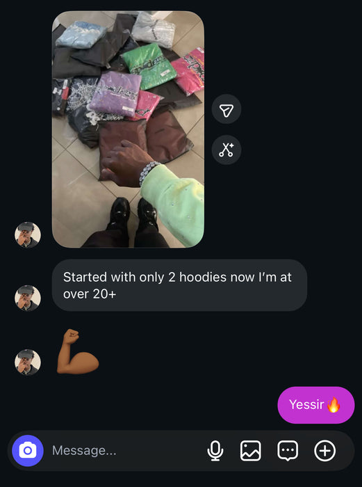 Customer photo